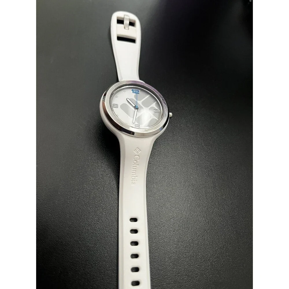 Columbia Sportswear White Analog Quartz Watch CA017 – 30M Water Resistant